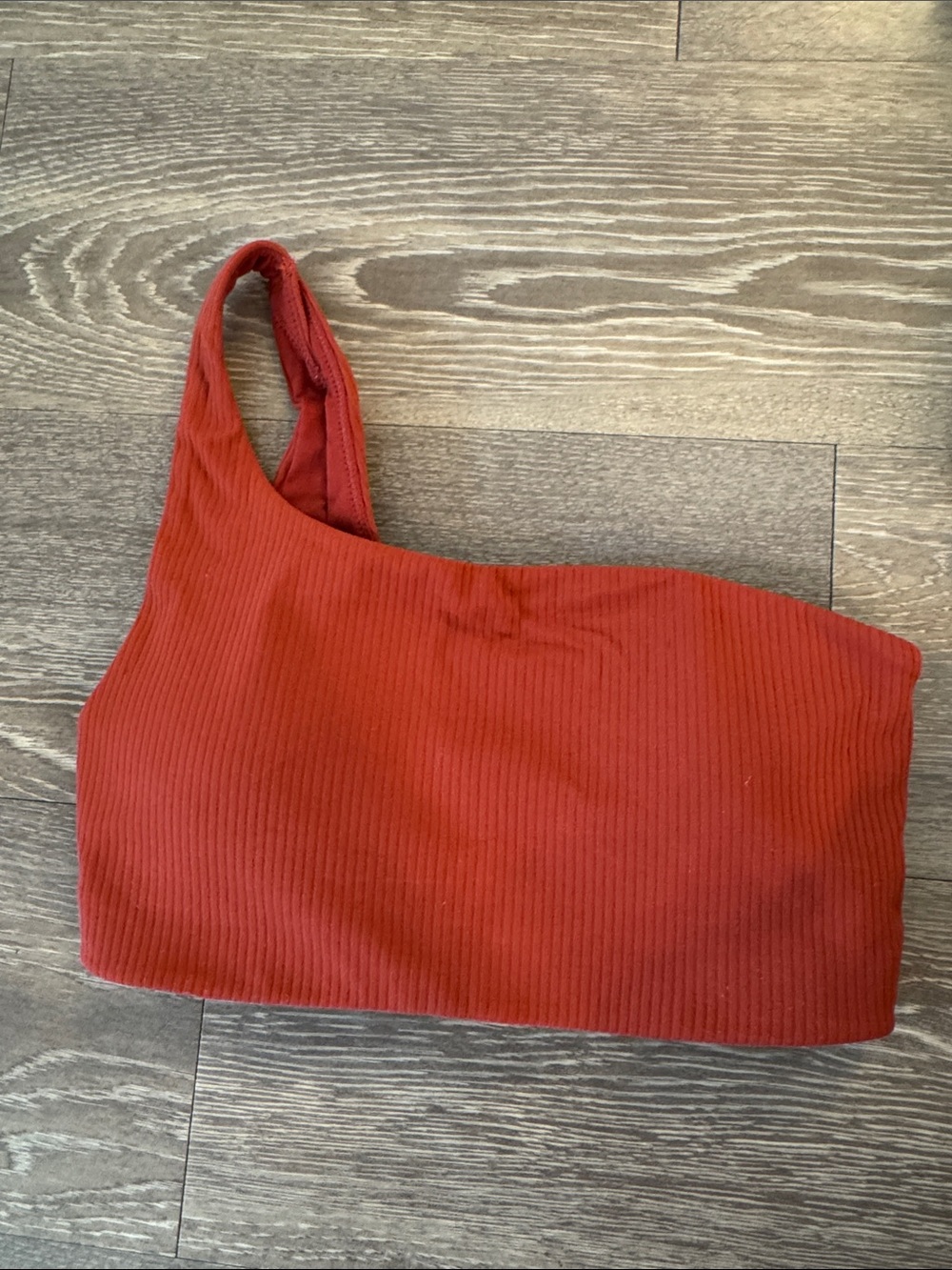 One-Shoulder Ribbed lululemon bra
